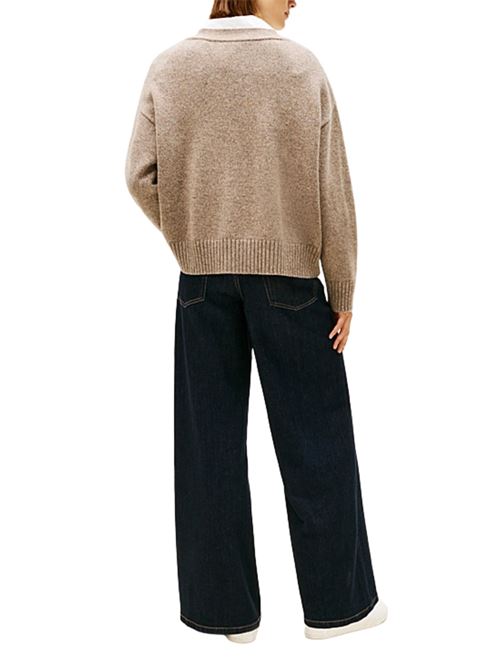 Cardigan in misto lana Tommy Hilfiger | WW0WW467600HK